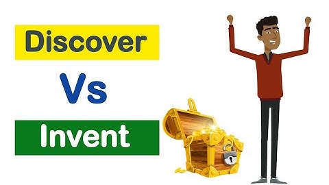 Discover Vs Invent - Difference | English Grammar Lesson | Improve Your English