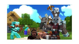 I'M GETTING RAIDED + NEW HORSE Minecraft Survival Episode 10: Lets Play