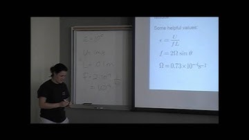 Nancy Lecture - The Coriolis Effect Part 2