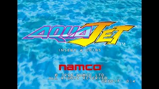 Aqua Jet Namco 1996 novice course (jump contest failed)