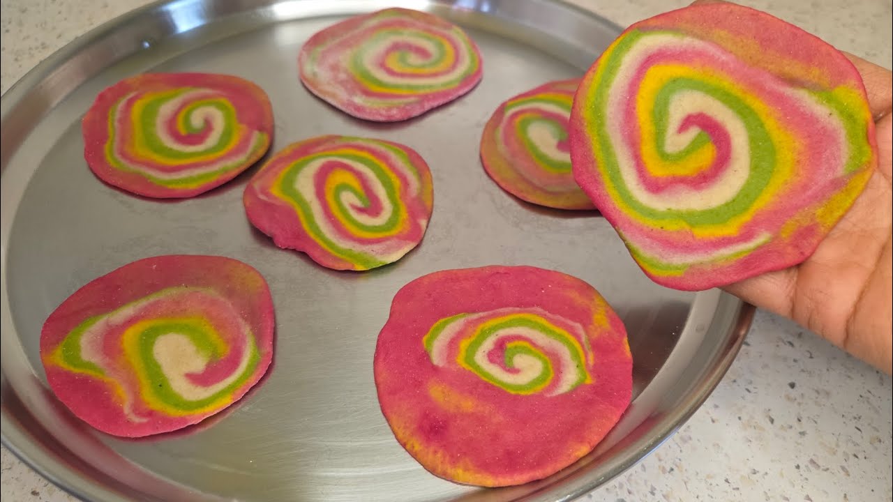 Bachchon Ke Liye Special 🌈 Rainbow Puri Recipe | Easy &Fun 