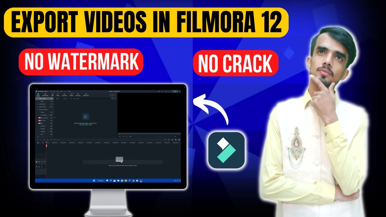 How to export videos in filmora 12 without watermark in 2023 activate