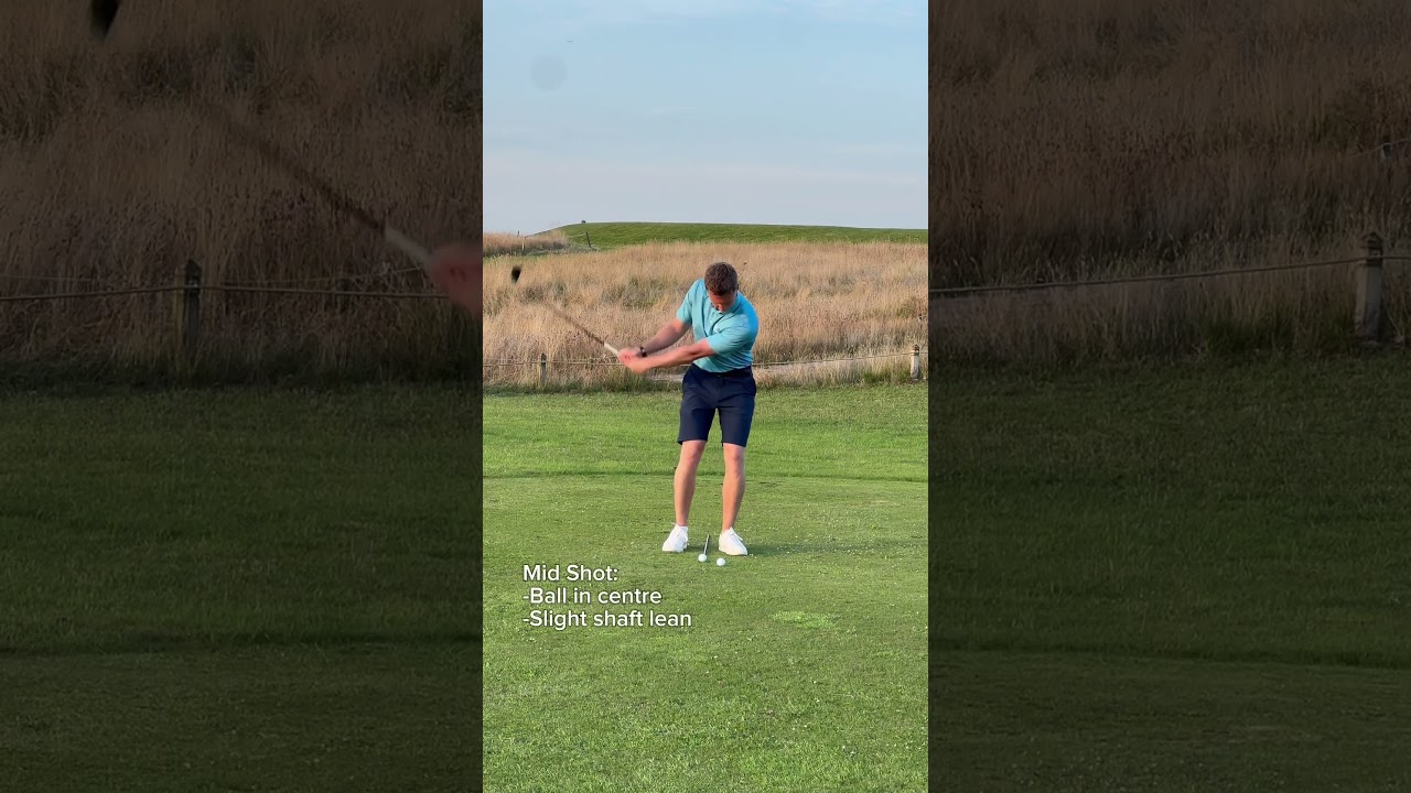 The easiest way to alter your trajectory on pitch shots