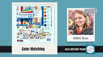 Using a Swatch Book to Color Match Cardstock