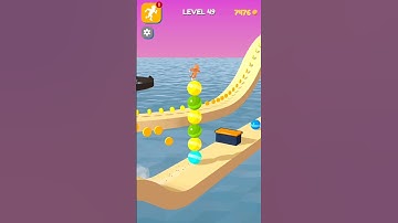 Gameplay Walktrough Android iOS / Stack Rider Level 49