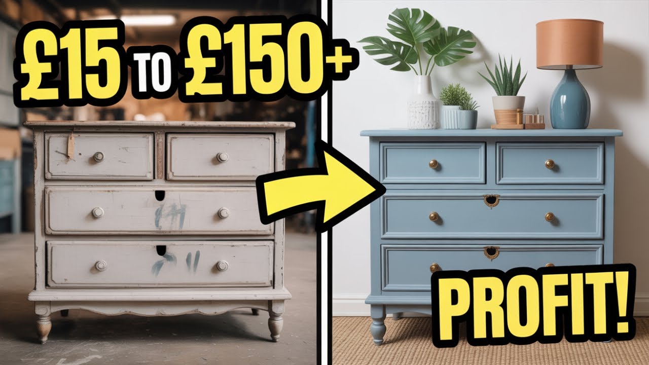 How to Start an Upcycling Furniture Business UK (£150+ Profit)