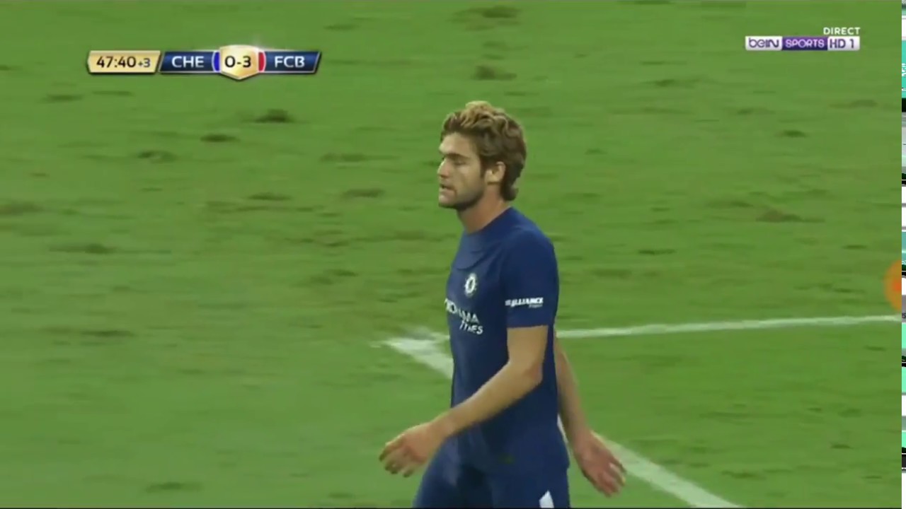 Marcos Alonso (Chelsea FC) goal vs FC Bayern (3-1)