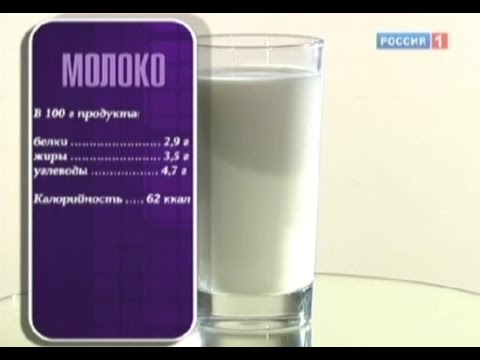 Молоко - вред или польза? Калорийность и состав молока