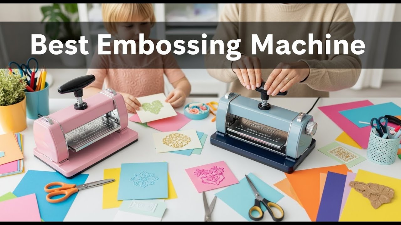 TOP 5 Best Embossing Machine 2026 | Embossing Machine For Every Crafter