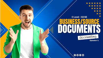 Business / Source Documents (in Urdu/Hindi) O-Level / IGCSE Accounting - 7707-0452