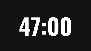 47 MINUTE COUNTDOWN TIMER⏰ (47 Minute Timer)