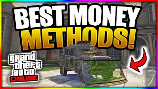 The BEST MONEY METHODS to do RIGHT NOW in GTA Online!!