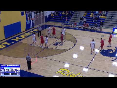 Memorial High School vs New Knoxville High School Mens JV Basketball