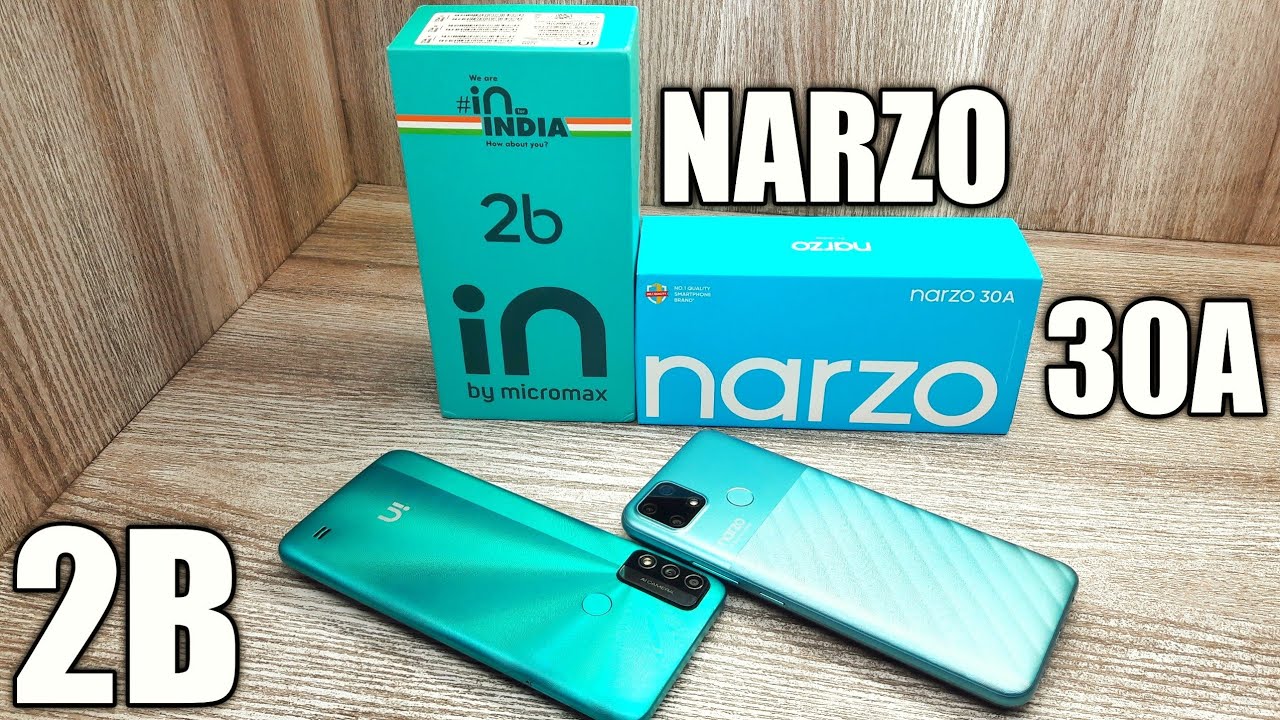 Micromax in 2b vs Realme Narzo 30A - Rv