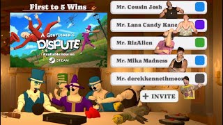 BEAT THE SH*T OUT OF YOUR FRIENDS IN GENTLEMEN'S DISPUTE w @DerekKMoore