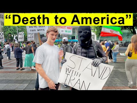 Trump Bombed Iran... Protesters Turn Against America in Support of Iran