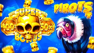 BUYING SUPER BONUSES ON THE NEW PIROTS 4 SLOT!! (Bonus Buys) screenshot 4