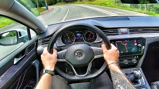 2020 Volkswagen Passat 2.0 TSI DSG - POV TEST DRIVE / Тест драйв от первого лица