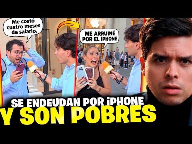 ¿Cuánto DINERO gana la gente que compra el iPhone 18 Pro Max? SPOILER: MUY POCO 💀
