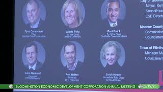 Bloomington Economic Development Corporation Annual Meeting, February 19, 2025