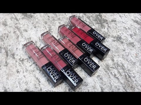 Make Over Intense Matte Lipcream Review & Swatches | DXB ♡. 