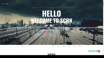 SCRN - Responsive Parallax Joomla Template        Tom Deacon