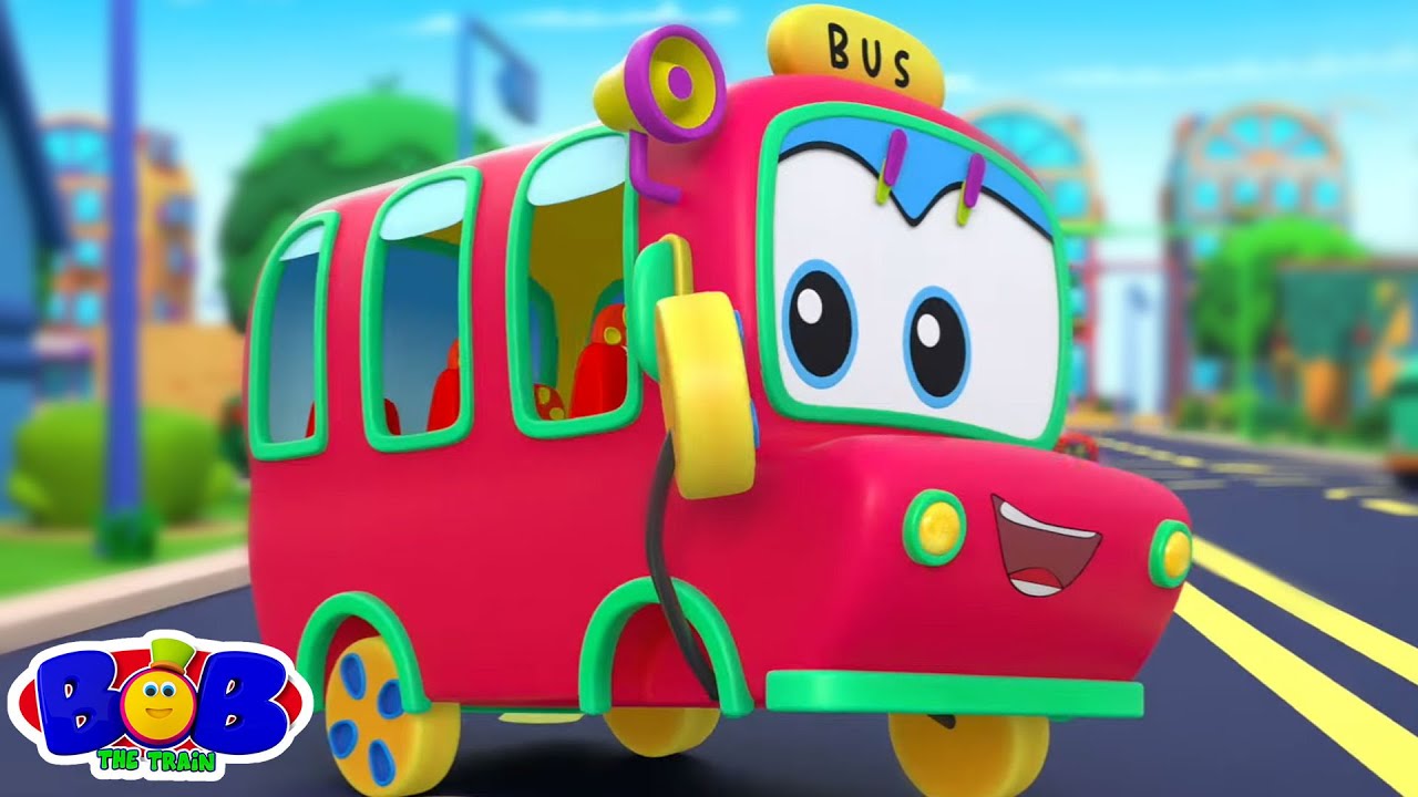 Bob El Tren Ruedas En El Bus Y Más Colecciones De Canciones De Autos En Español