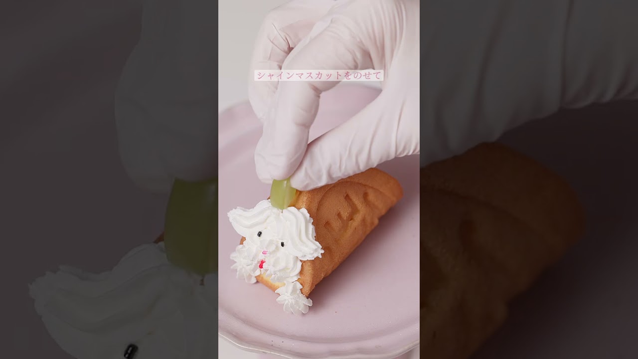 東ちなつさん監修！「ワッフルアニマル」　#shorts #sweets #アレンジ
