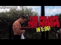 100 Pullups/200 Pushups in 5:06 min - NewEra the Bar-Barian