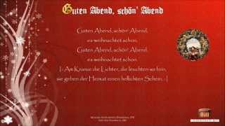 Video thumbnail of "Guten Abend, schön' Abend"