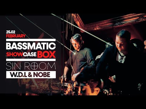 📹 W.D.L & Nobe feat, Starving Yet Full - BassmaticBOX x SinRoom (msk) | 25.02.22