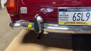 cold start 1974 mgb