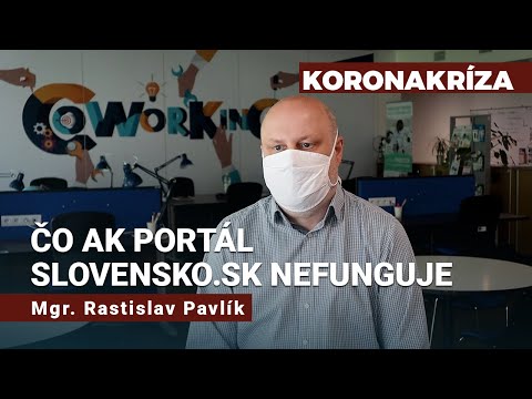 Čo ak portál slovensko.sk nefunguje? - Rastislav Pavlík