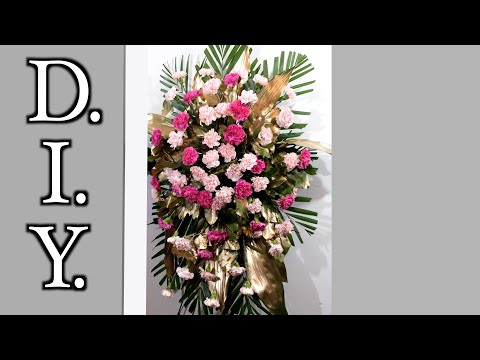 Video: How To Make Flowers Stand For A Long Time