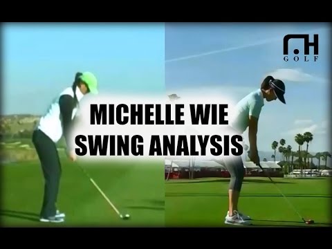 Michelle Wie Golf Swing 2010 Vs 2015