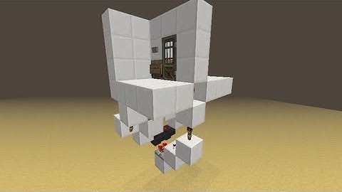 【MINECRAFT 1.5】2-way Door Key/Lock Security System Sowcase