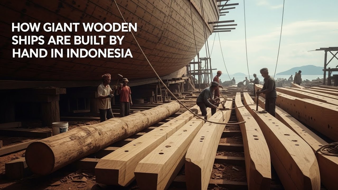 How Giant Wooden Ships Are Built by Hand
