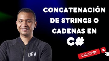 Concatenación de strings o cadenas en C#