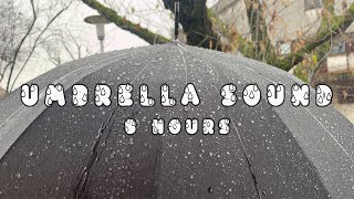 Umbrella Rain Sounds for Ultimate Relaxation and Stress Relief. Study, Sleep, and Soothe Your Mind