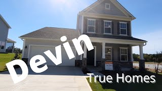 New construction from True Homes. Devin floorplan | Charlotte NC new homes and real estate.