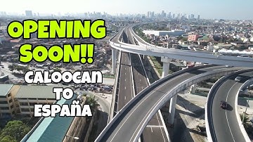 NLEX SLEX Connector Road Project - Section 1 - C3 Caloocan to Espana - soon to open!!