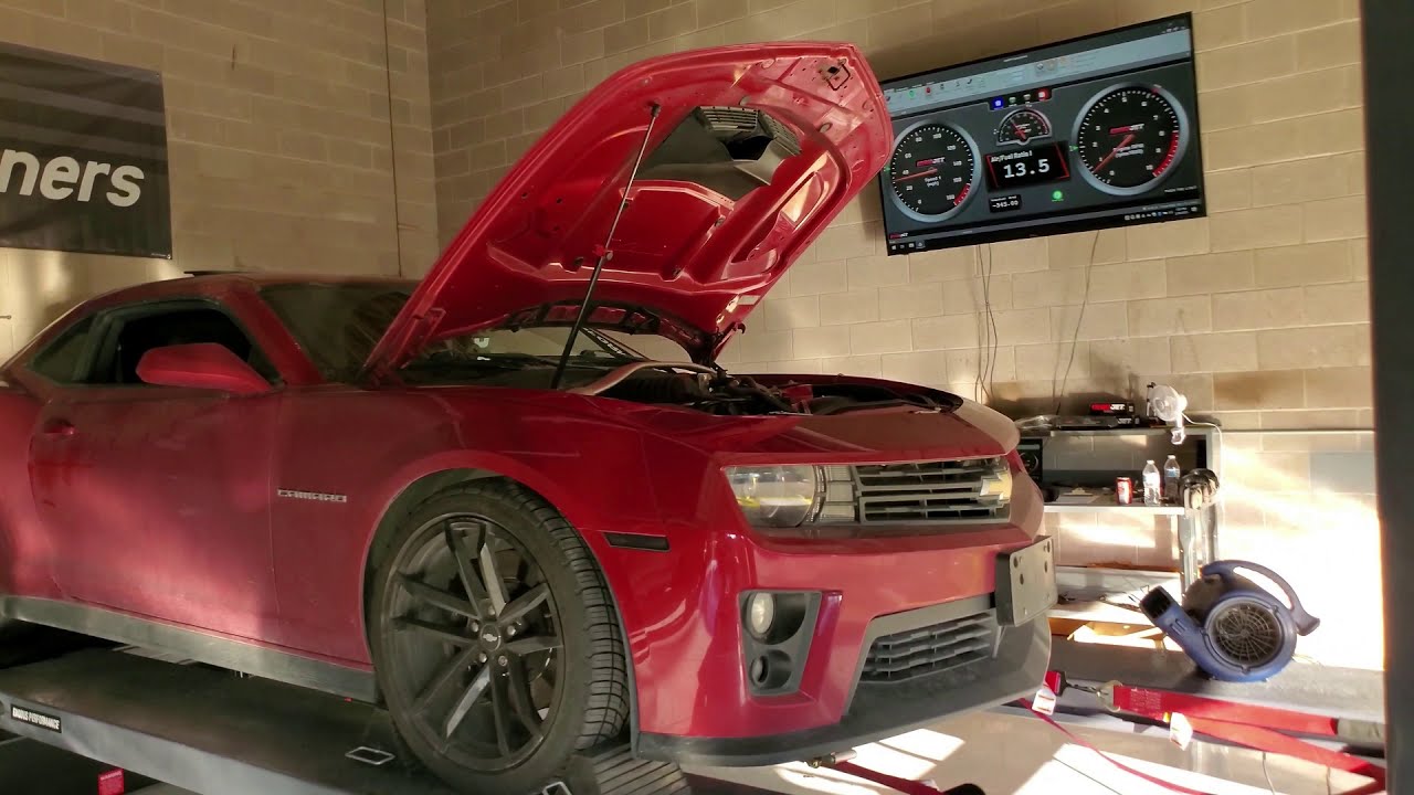 2015 ZL1 on the Dyno after Pulley Upgrade with Injector Replacement