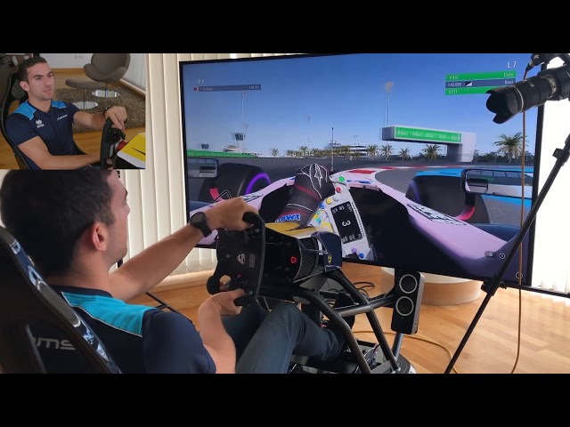 A lap of Abu Dhabi with Nicholas Latifi