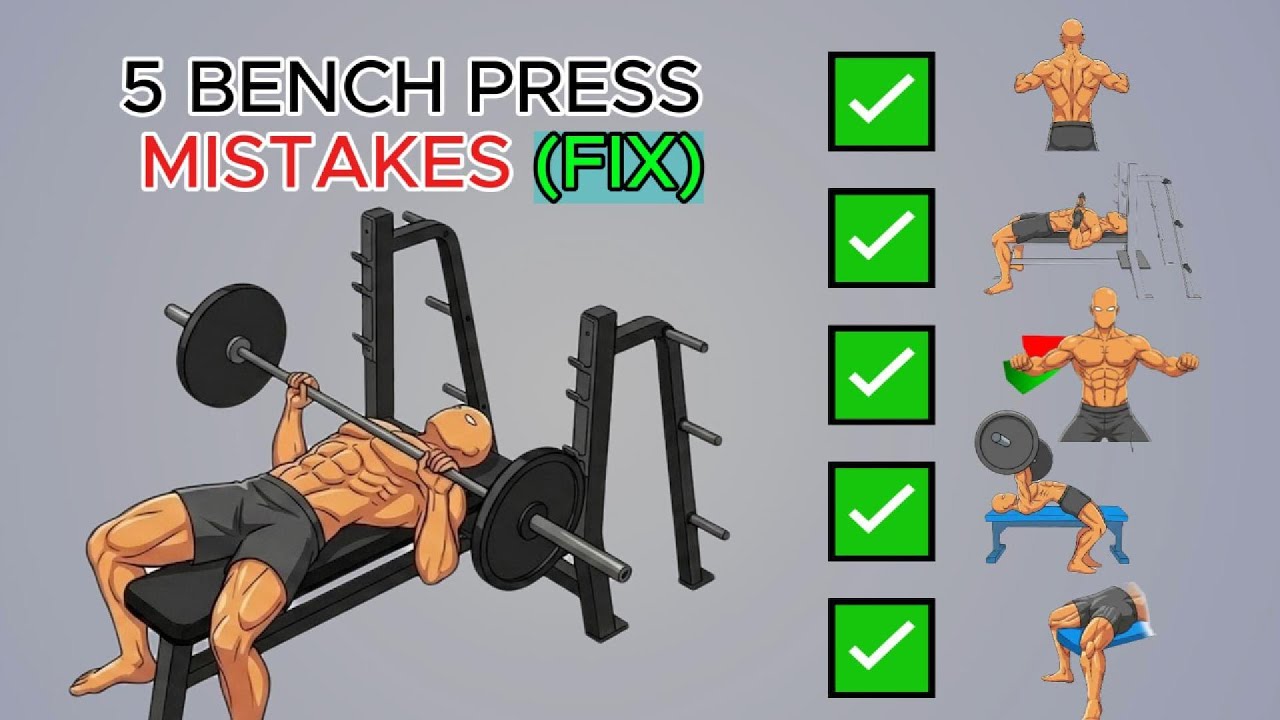 5 Bench Press Mistakes (Fix Now)
