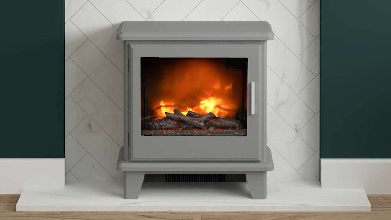 Southgate Grey Freestanding Electric Stove