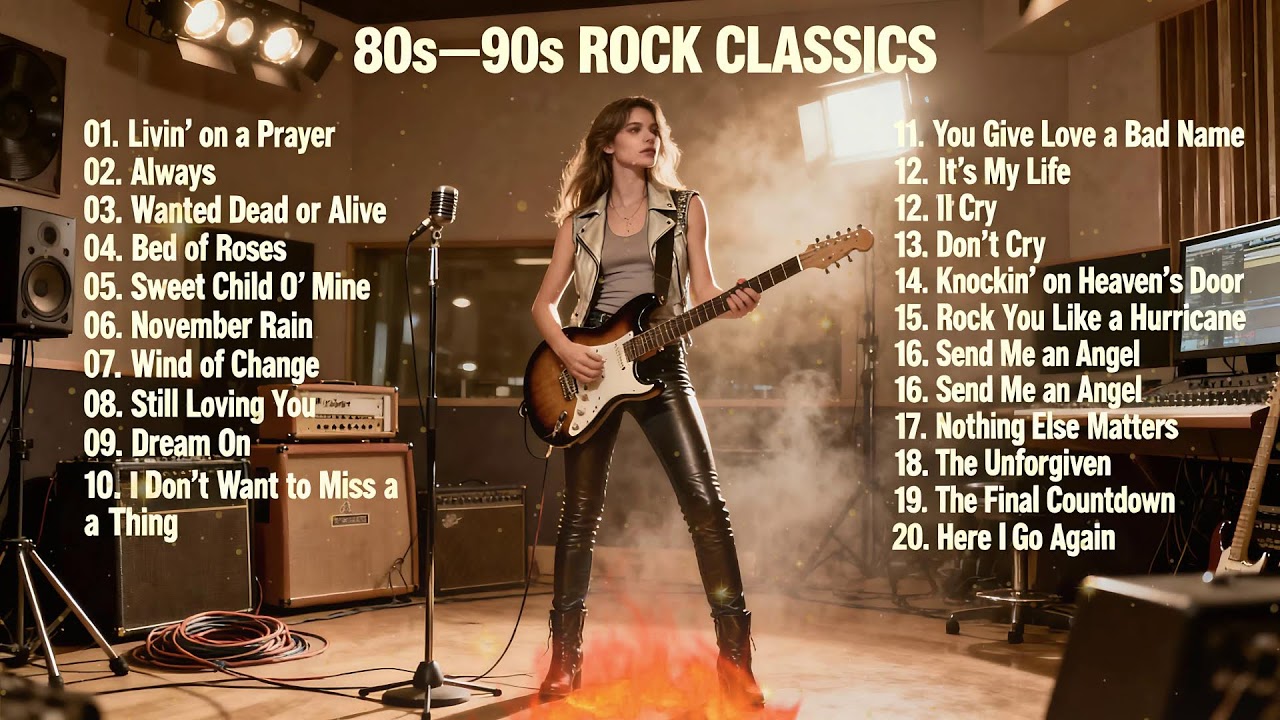 Rock Ballad Covers for Night Drive | Scorpions, Linkin Park & More