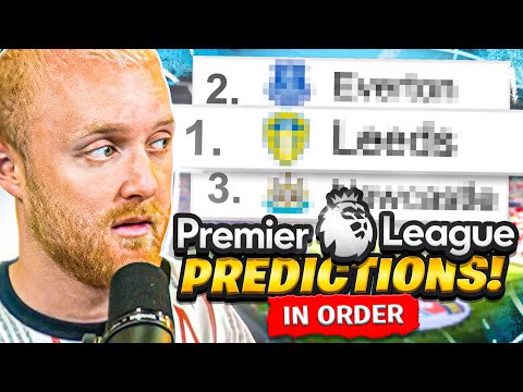 1st to 20th Premier League Predictions 2022/23!