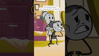 That motherly friend who saves you from a breakdown #boyfriend #animation #girlfriend #marriedlife
