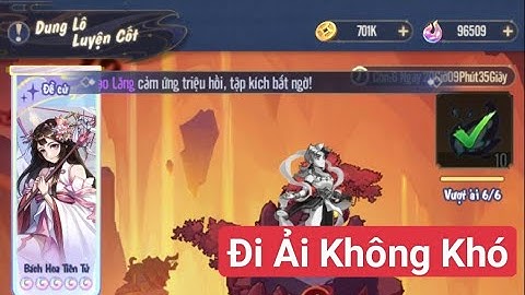 Tuyệt Thế Cửu Thiên - Ngày 29 Tân Thủ - P1 | hướng dẫn đi Dung Lô luyện Cốt của Bách Hoa Tiên Tử