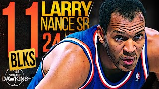 Larry Nance Sr Had Some CRAZY Hops | 11 UNREAL Blocks vs Knicks | Jan 7, 1989 | VintageDawkins
